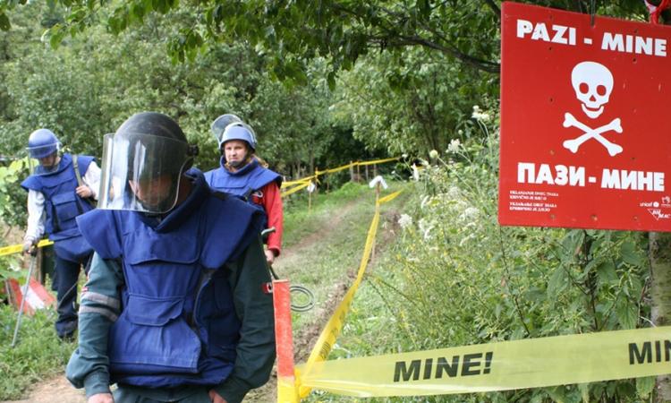 Сутра уништавање минско-експлозивних средстава у Крушеву Брду