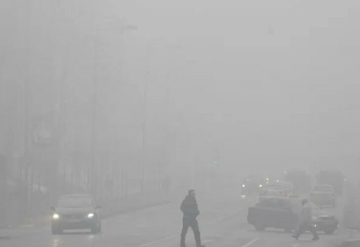 Опрез – магла у котлинама и вишим предјелима