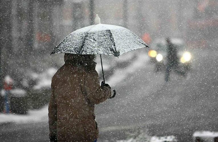 Данас снијег, на југу киша