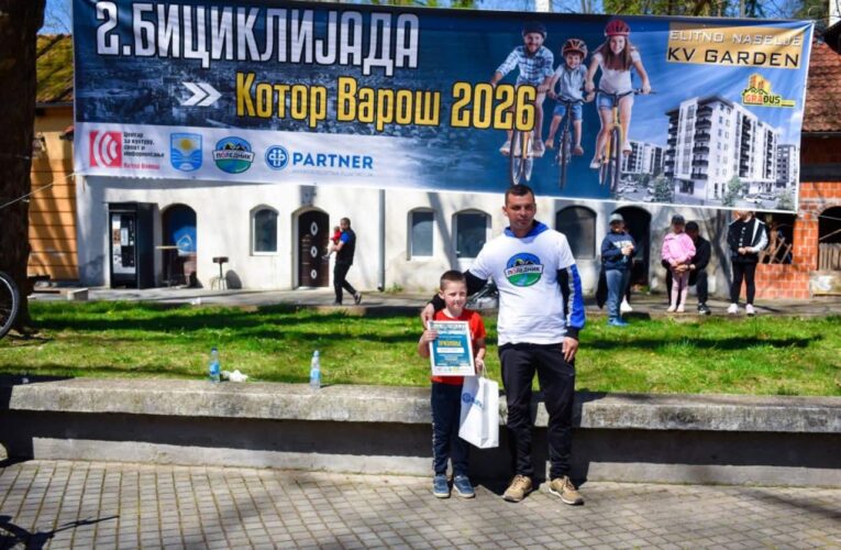 Најмлађи херој Друге которварошке бициклијаде: Петогодишњи Борис Башић прешао 18 километара